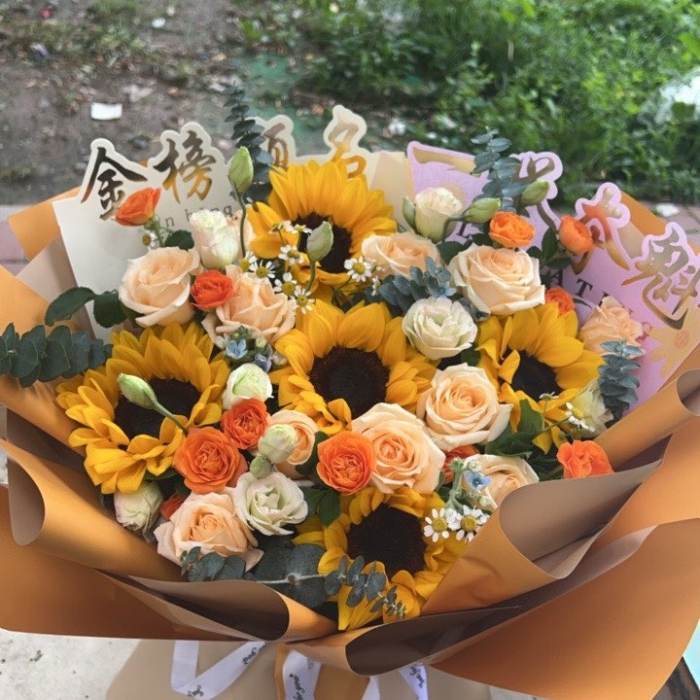 长沙雨花区送高考生什么花
